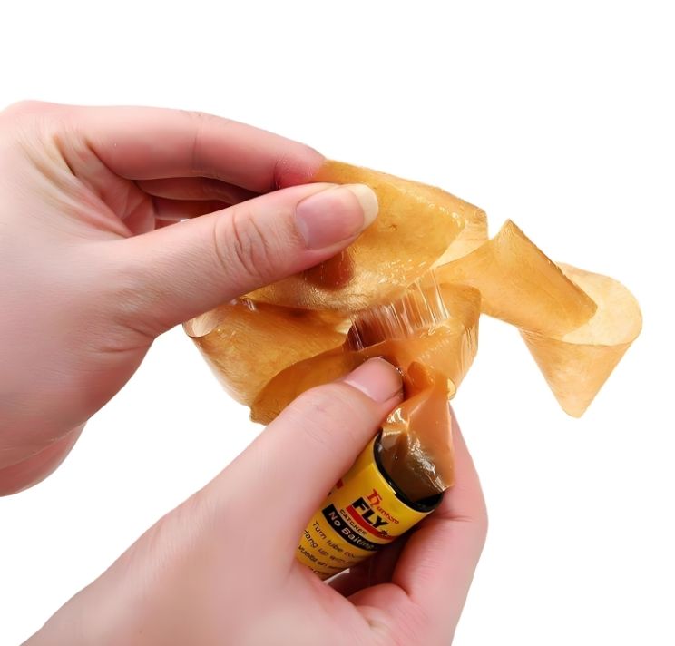Yellow Sticky Fly Catcher Roll – 4 Pcs (Non Toxic)